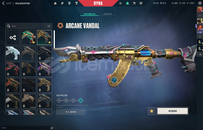 Arcane vandal Oni Katana Zifiri Phantom MAİNLİK