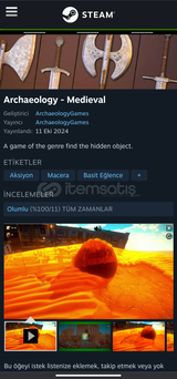 Archeology Medieval Steam Key