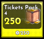 Arise Crossover 250 Ticket / Tickets Pack 4