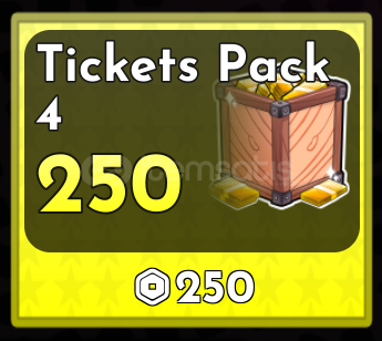 Arise Crossover 250 Ticket / Tickets Pack 4 Arise Crossover 250 Ticket / Tickets Pack 4