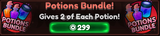 Arise Crossover Potions Bundle