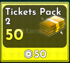 Arise Crossover 50 Ticket / Tickets Pack 2