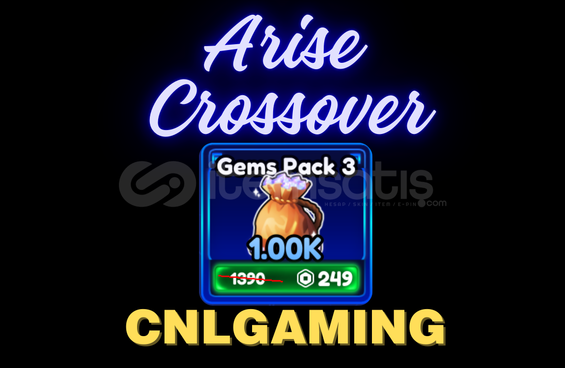 Arise Crossover - Gems Pack 3: 1k (249R$) Arise Crossover - Gems Pack 3: 1k (249R$)