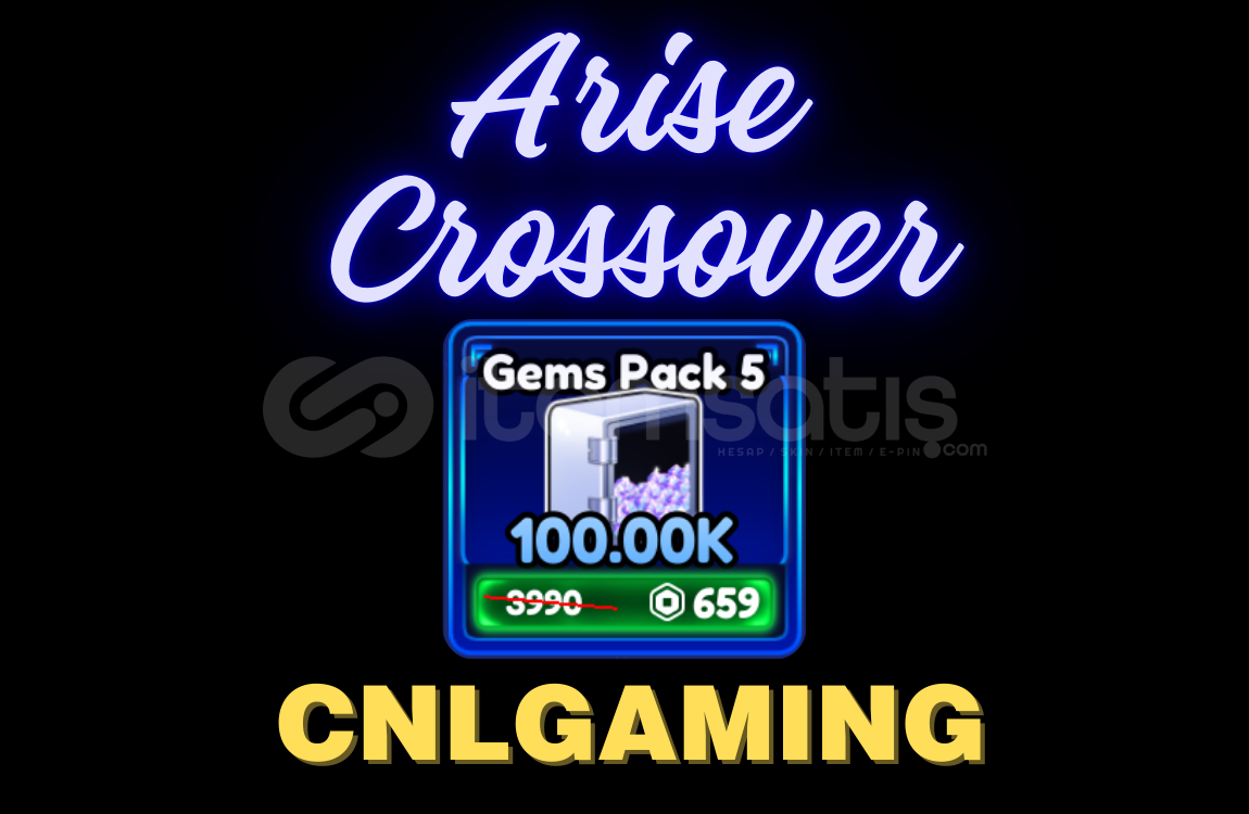 Arise Crossover - Gems Pack 5: 100k (659R$) Arise Crossover - Gems Pack 5: 100k (659R$)