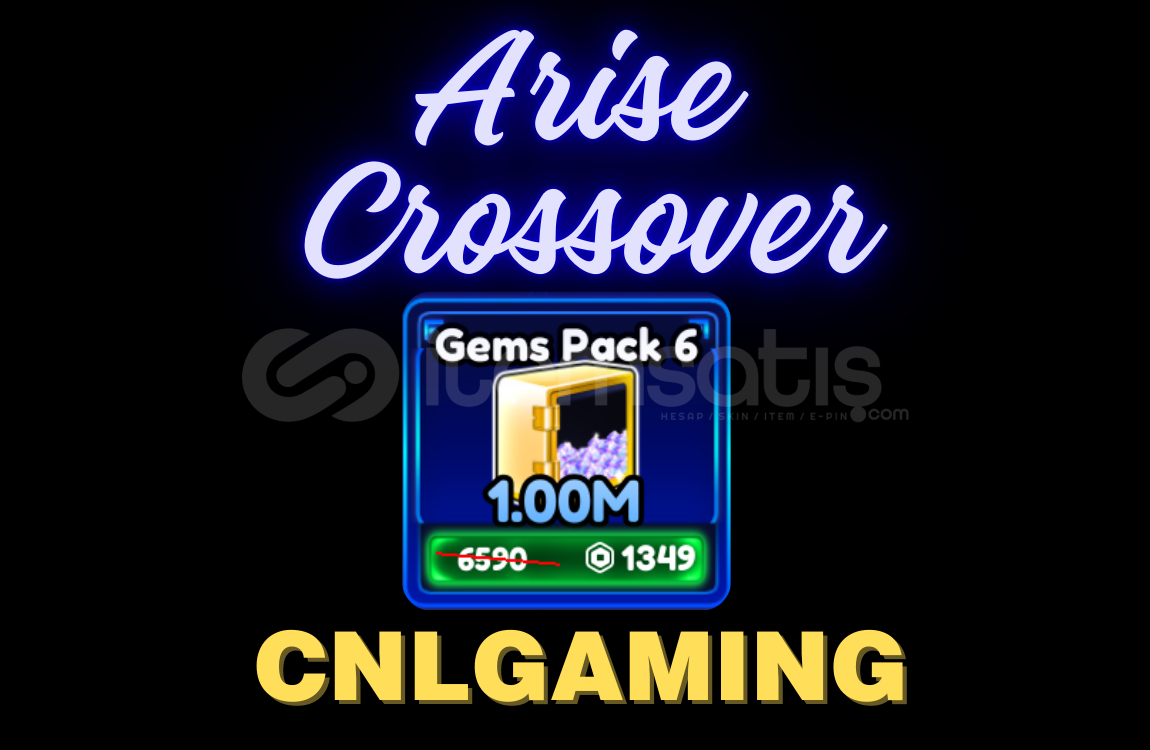 Arise Crossover - Gems Pack 6: 1M (1349R$) Arise Crossover - Gems Pack 6: 1M (1349R$)