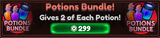 Arise Crossover Potions Bundle