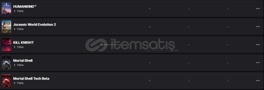 ARK olan hesap satılıktır