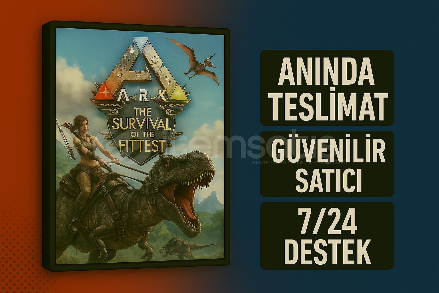 ARK: The Survival Of The Fittest + Destek ARK: The Survival Of The Fittest + Destek