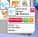 artic dusk dragon (R) artic dusk dragon (R)