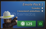Wild West 4.0 Emote Pack 1 ❗️EN UCUZU❗️