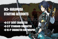 AS | IK3+ Haramusa - Başlangıç Hesapları