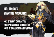  AS | IK3+ Trigger- Başlangıç Hesapları
