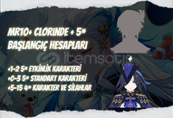 AS | MR10+ Clorinde + 5* - Başlangıç Hesapları AS | MR10+ Clorinde + 5* - Başlangıç Hesapları