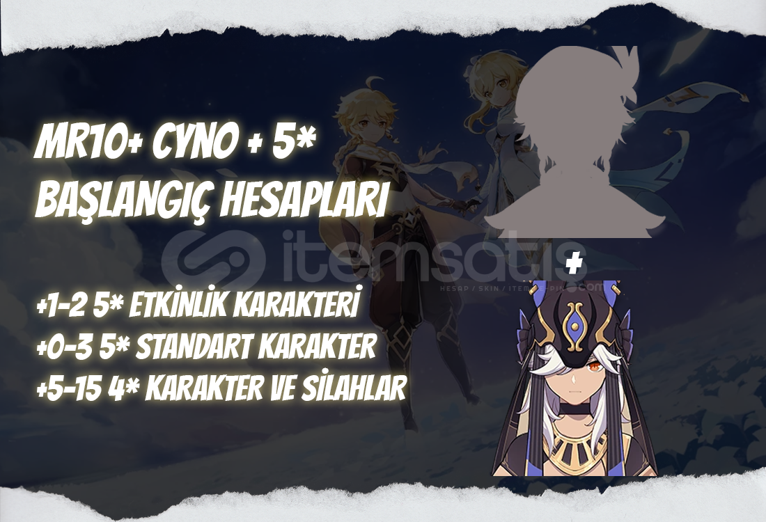 AS | MR10+ Cyno + 5* - Başlangıç Hesapları AS | MR10+ Cyno + 5* - Başlangıç Hesapları
