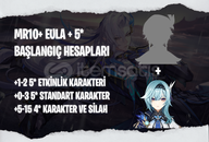 AS | MR10+ Eula + 5* - Başlangıç Hesapları