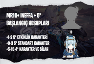 AS | MR10+ Ineffa + 5* - Başlangıç Hesapları
