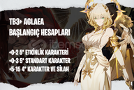 AS | TB3+ Aglaea - Başlangıç Hesapları