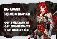 AS | TB3+ Argenti - Başlangıç Hesapları