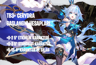 AS | TB3+ Cerydra - Başlangıç Hesapları