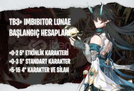 AS | TB3+ Imbibitor Lunae - Başlangıç Hesapları