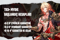 AS | TB3+ Mydie - Başlangıç Hesapları