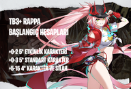 AS | TB3+ Rappa - Başlangıç Hesapları