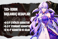 AS | TB3+ Robin - Başlangıç Hesapları