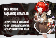 AS | TB3+ Tribbe - Başlangıç Hesapları