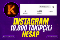 ⭐️2013 YILI⭐️10000+ TAKİPÇİLİ İNSTAGRAM HESABI⭐️