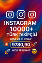 ⚡10000+ TÜRK TAKİPÇİLİ 2014 YILI⚡HESAP (11 YIL)⚡