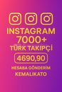 ⚡7000+ TÜRK TAKİPÇİ HESABA GÖNDERİM 7/24 TESLİM⚡