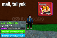 BF 2000+ LVL + TIGER FRUIT HESAP