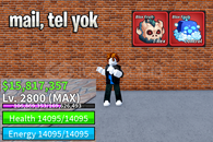 BLOX FRUIT MAX LVL + 2 KIRMIZI MEYVE