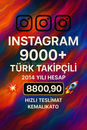 ⚡9000+ TÜRK TAKİPÇİLİ 2014 YILI⚡HESAP (11 YIL)⚡
