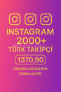 ⚡2000+ TÜRK TAKİPÇİ HESABA GÖNDERİM 7/24 TESLİM⚡