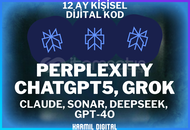 [KOD] 12 AYLIK PERPLEXITY.AI PRO | GPT-5, CLAUDE
