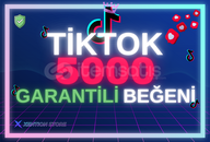 ⭐ [KEŞFET ETKİLİ] [KALİTELİ] ⭐5000 TikTok Beğeni - Garantili