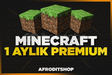 1 Aylık Minecraft Premium