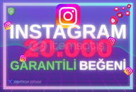 ⭐ [KALİTELİ] ⭐ 20.000 BEĞENİ Instagram - Garanti