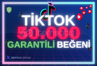 ⭐ [KEŞFET ETKİLİ] [KALİTELİ] ⭐50000 TikTok Beğeni - Garantil