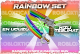 ✅RAİNBOW SET ✅[En ucuzu+Anında Teslimatt+]