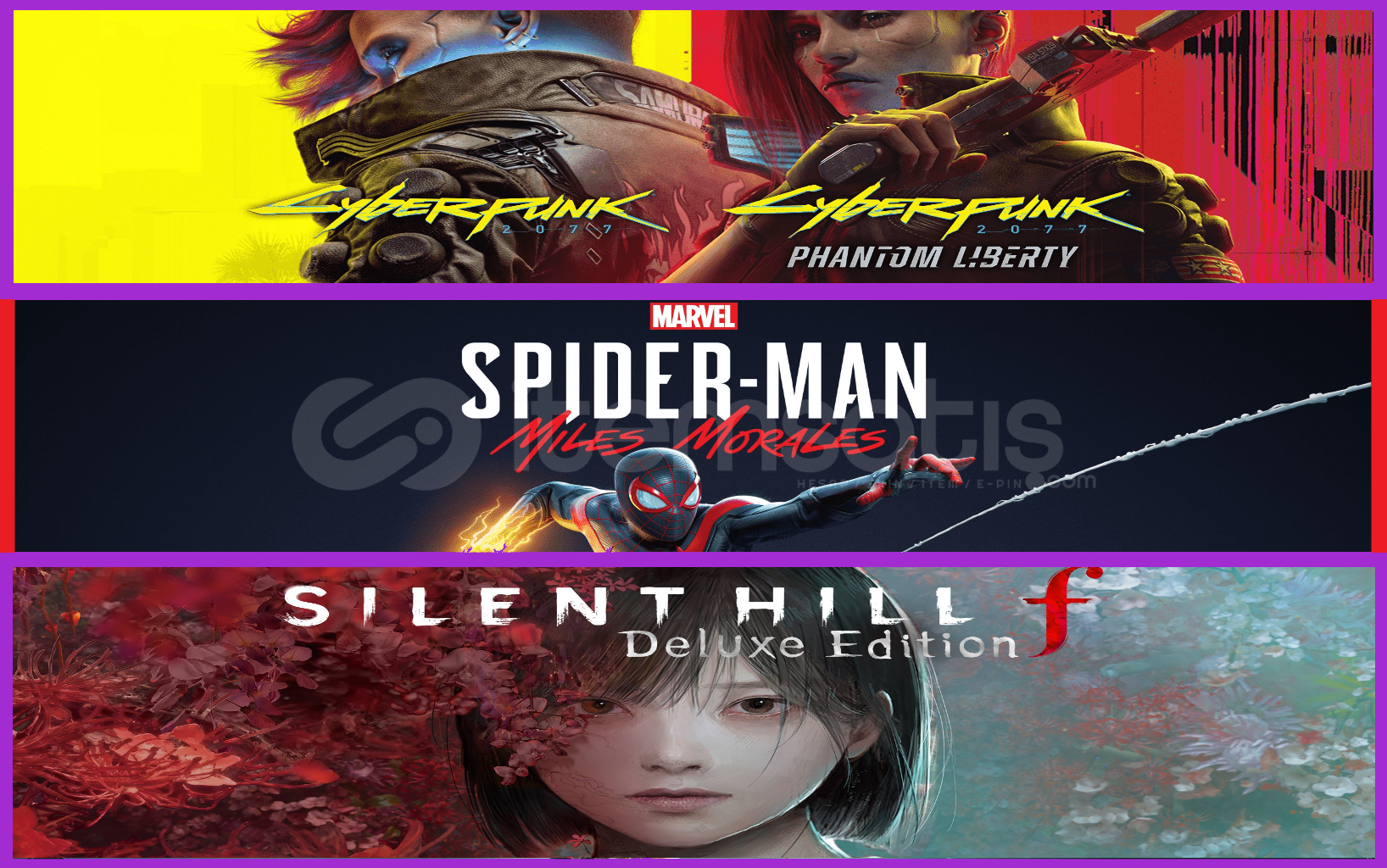 Cyberpunk + Miles + SILENT HILL f Cyberpunk + Miles + SILENT HILL f