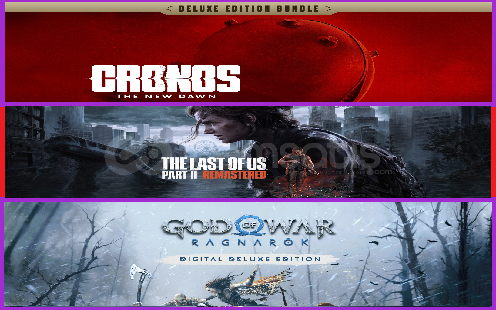 Cronos + The Last Of Us 2 + Ragnarök Cronos + The Last Of Us 2 + Ragnarök