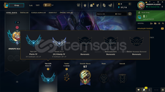 ✅YÜKSEK MMR PLAT 4 ✅+31 LP UCUZA ✅ 45 SEVİYE !