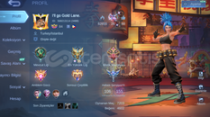 ✨Hero 106 | 155 Skin Amblem Max Mükemmel Hesap ✨