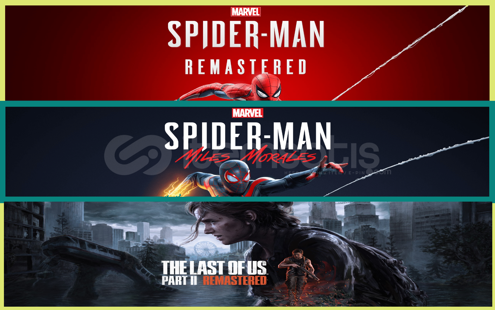 Spider R. + Miles + The Last of Us Part II Spider R. + Miles + The Last of Us Part II