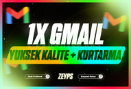 1x TR KURTARMALI YÜKSEK KALITELI Gmail Hesabı 