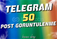 50 TELEGRAM GÖRÜNTÜLENME GARANTİLİ