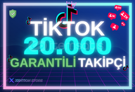 ⭐ [KALİTELİ] ⭐ 20.000 TikTok Takipçi - Garantili