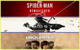 Spider R. + Ghost of Tsushima + Uncharted